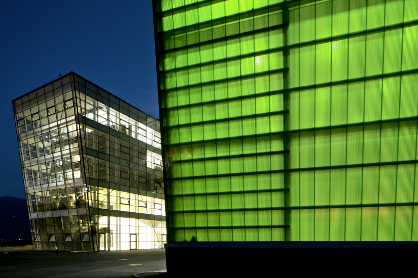 CL+AA architects references mountain form in bozen's waste to energy plant