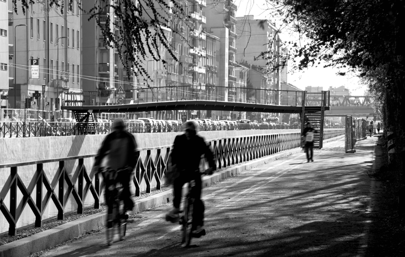 lombardini22 pedestrian bridge milan designboom