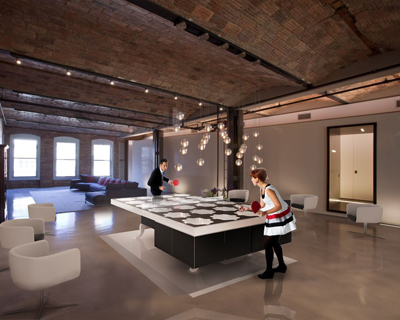 the amazing common table by nabito architects & partners