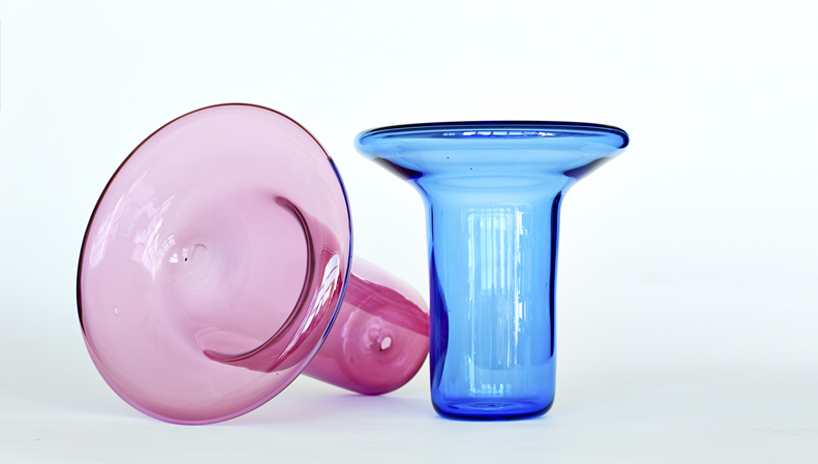 marius myking studio: blast glass blown tables