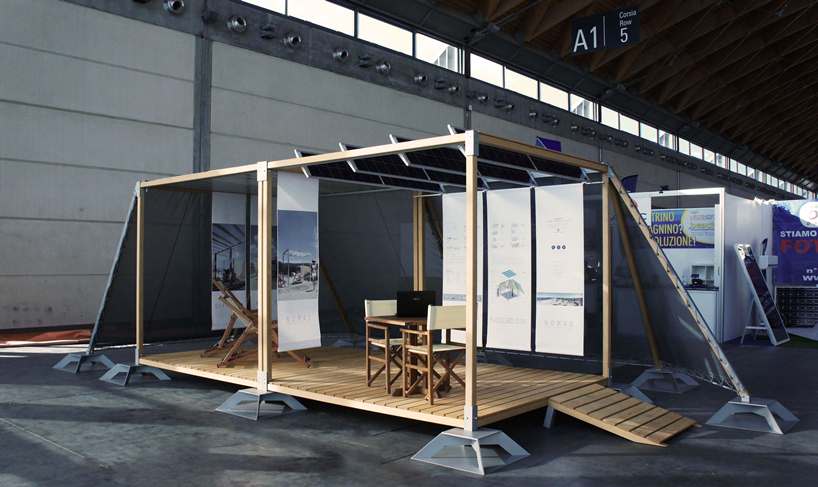 nomadic off the grid removable structures by filippo taidelli architetto