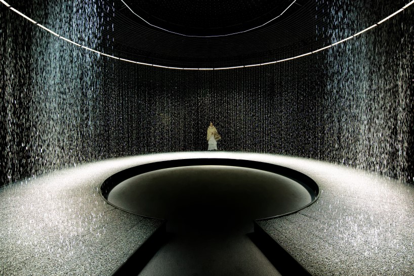 light in water by DGT architects on display at éléphant paname