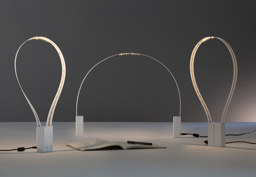 fluida flexible LED lamp by studio natural