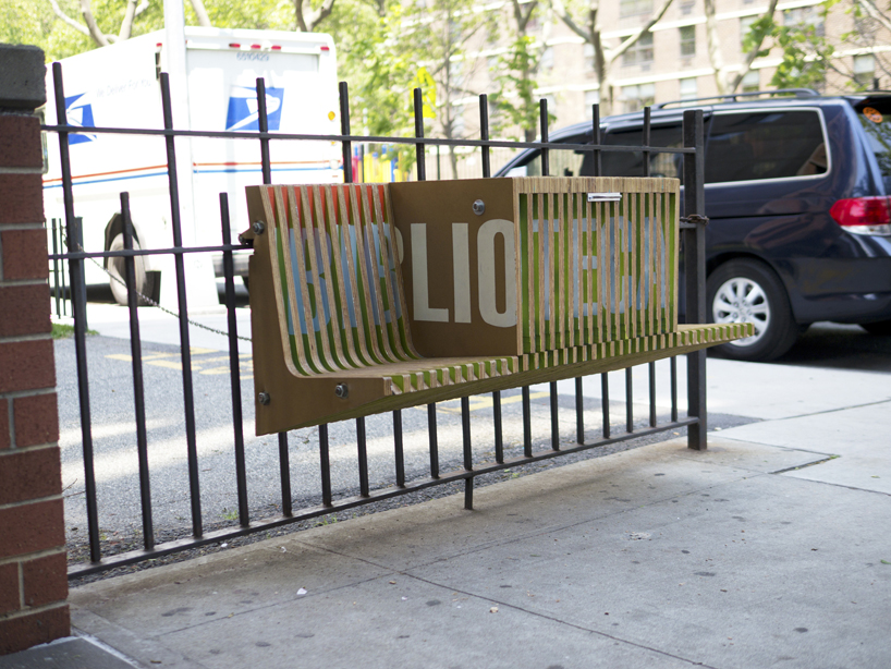 word play   a little free library in new york by chat travieso