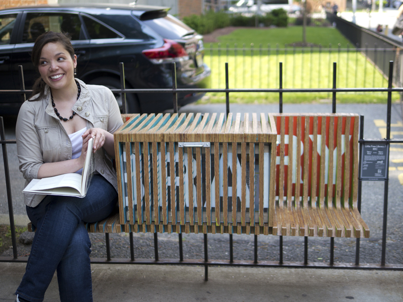 word play   a little free library in new york by chat travieso