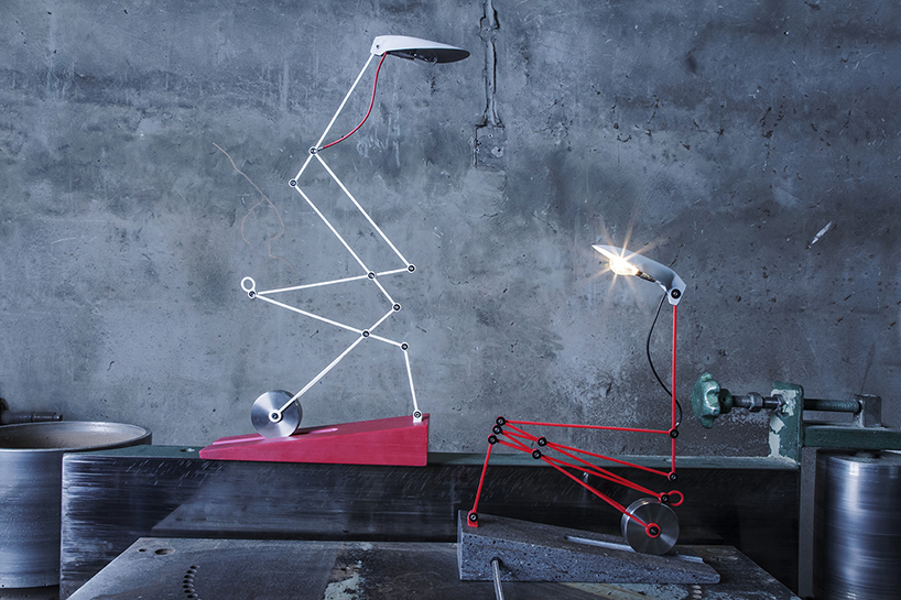 bugala and garmoshka table lamps by magenta studio