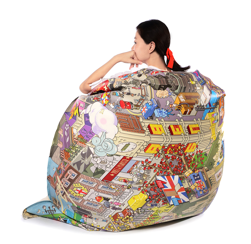 eboy + freeasy: london beanbag deluxe