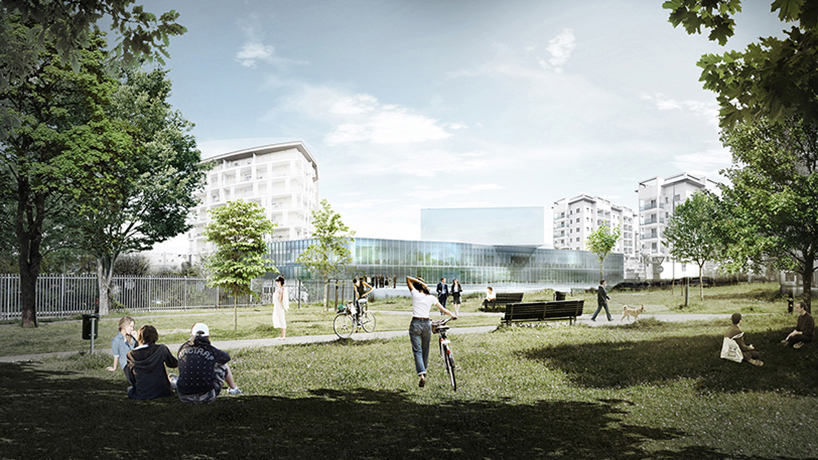 KAMJZ architects CAP group HQ milan designboom 