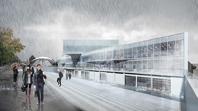 KAMJZ architects CAP group HQ milan designboom 