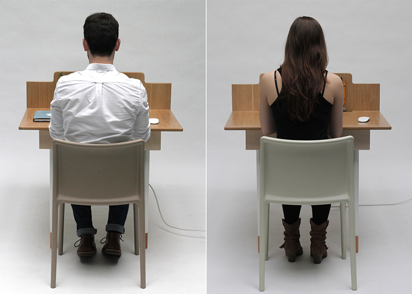 a table by daniel liss transforms into a workstation in seconds