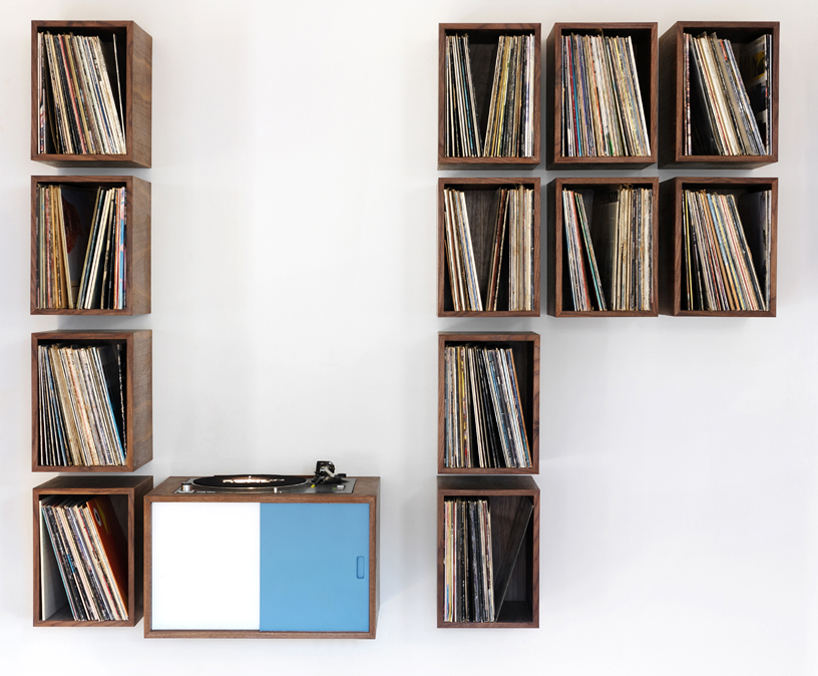 Vinyl Record Storage By Broken Home, Vinyl Record Storage