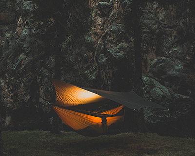 kammok glider portable relief shelter + camping system