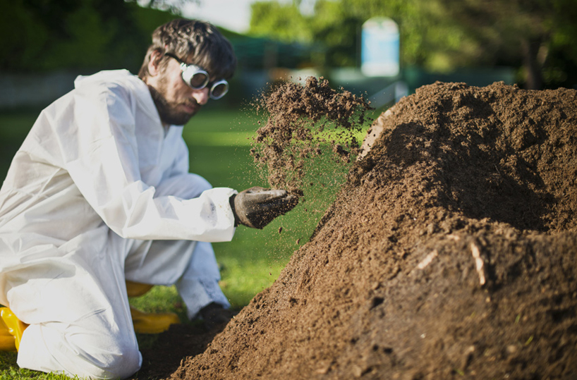 terra grass armchair by nucleo is now available on kickstarter