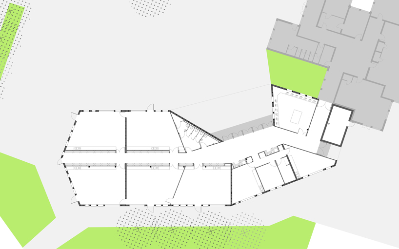 prinvault architectes resurrect the scorched jean moulin school
