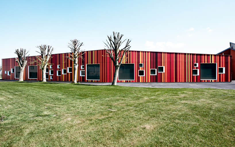 prinvault architectes resurrect the scorched jean moulin school