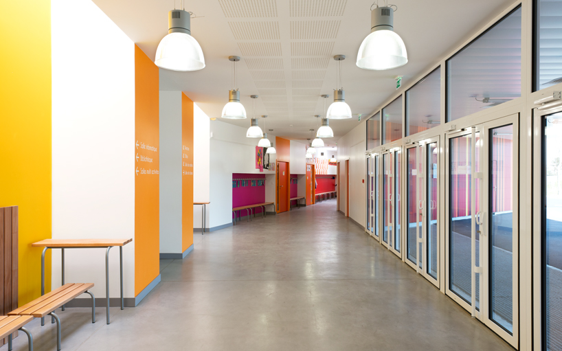 prinvault architectes resurrect the scorched jean moulin school