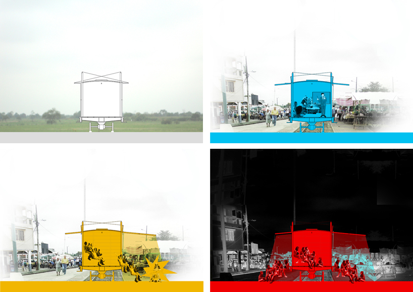 al borde transforms rail cart into cultural knowledge train