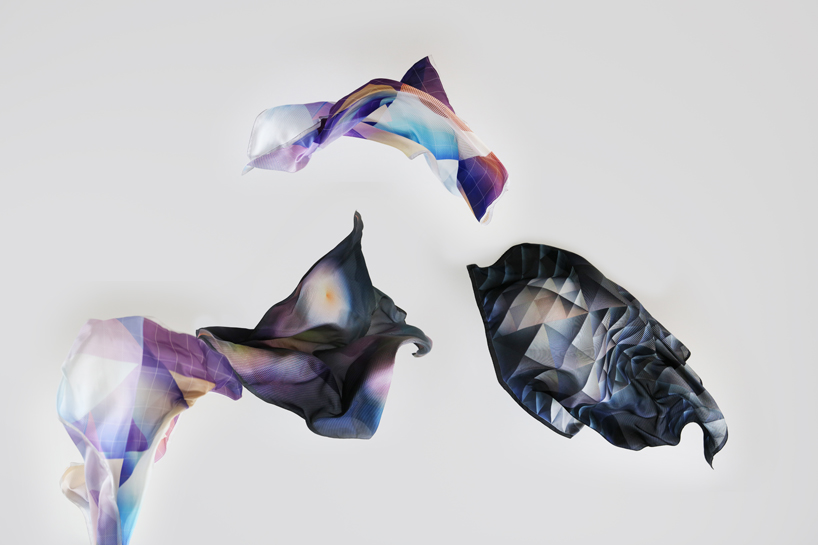 bilge nur saltik + rive roshan present scarf collection through the looking glass