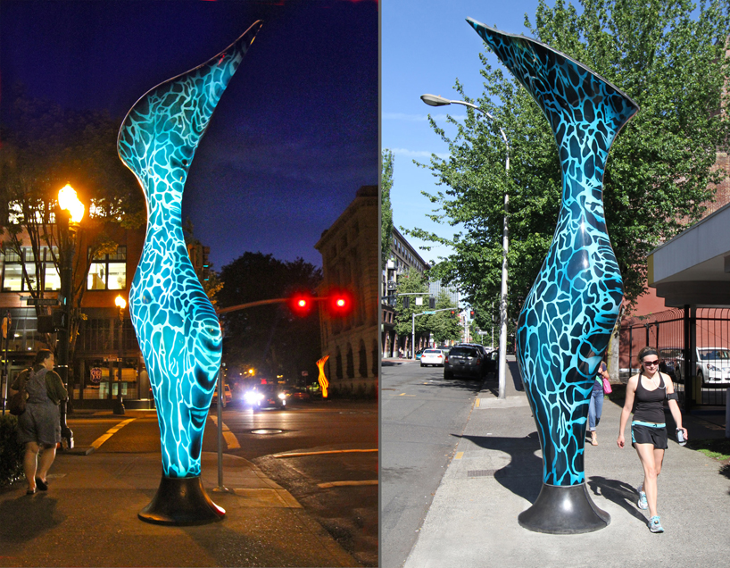 energy-creating nephenthes plant sculptures by dan corson