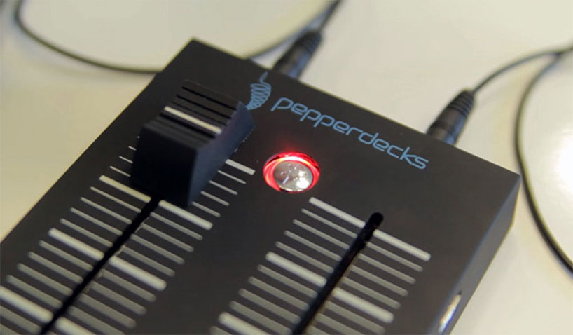pepperdecks DJoclate II pocket-size music mixer