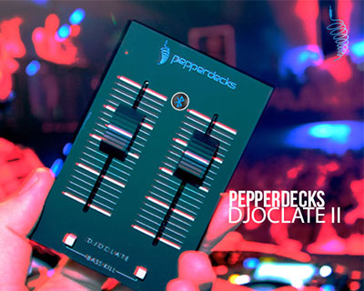 pepperdecks DJoclate II pocket-size music mixer
