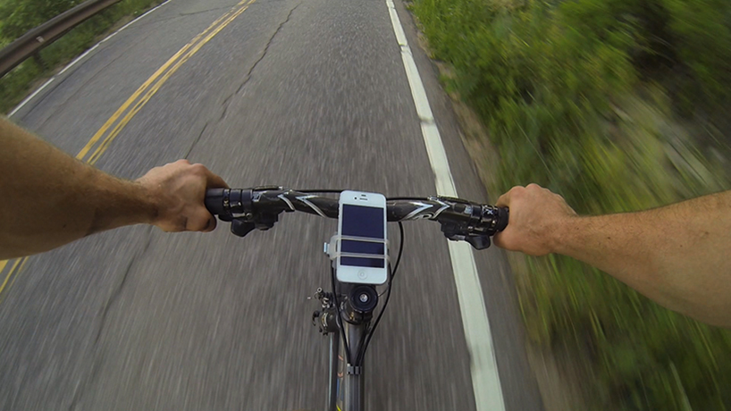 daniel haarburger: handleband smartphone bicycle mount