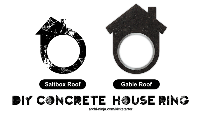 linda bennett invents the DIY concrete house ring kit