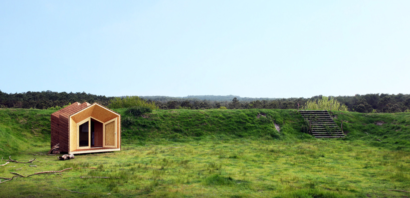easily installed retreat: 'hermit houses' by the cloud collective