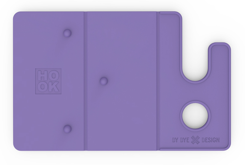 HOOK - credit card-sized pocket door hook by bjorn bye