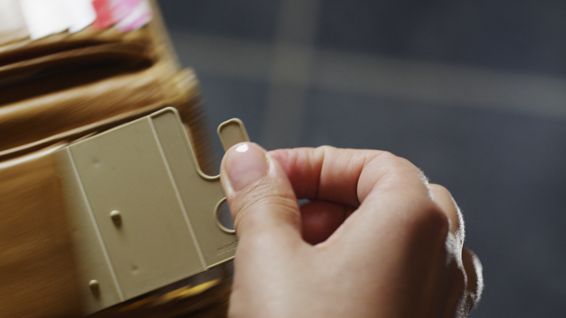 HOOK - credit card-sized pocket door hook by bjorn bye