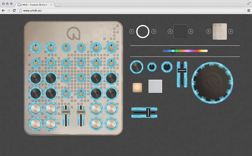 umidi the customizable visual DJ controller