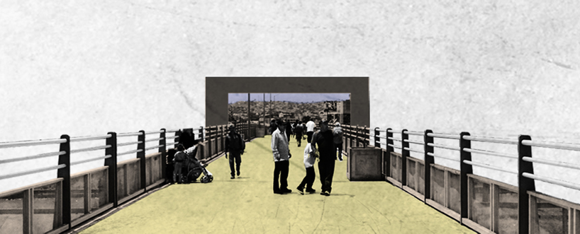 espacio cero suggests an 'invisible wall' of industry for US-mexico border