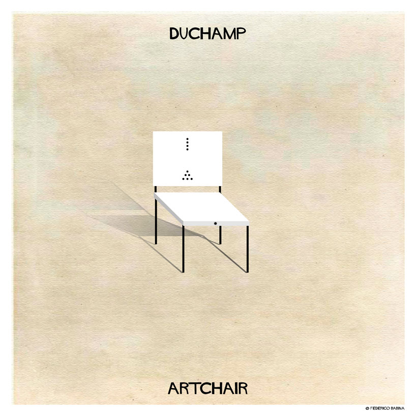 federico babina artchair