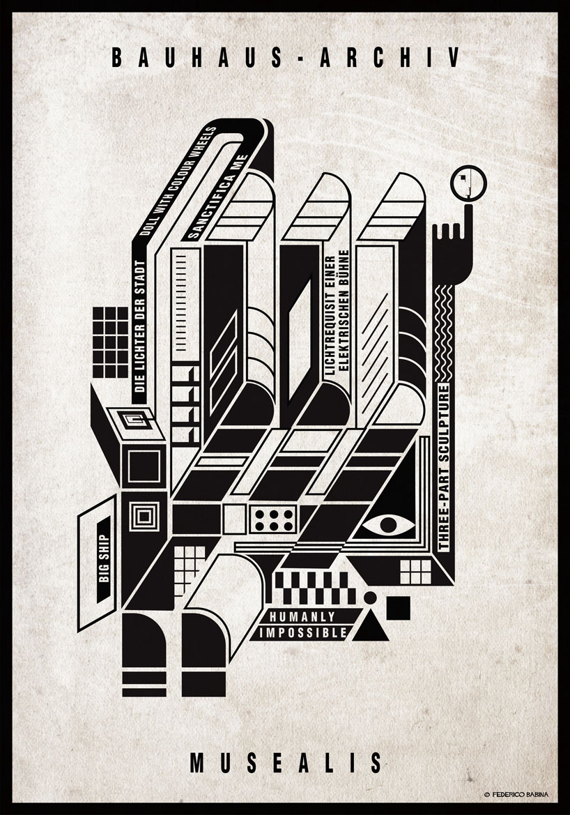 the pompidou, guggenheim and more come alive in federico babina’s musealis illustrations
