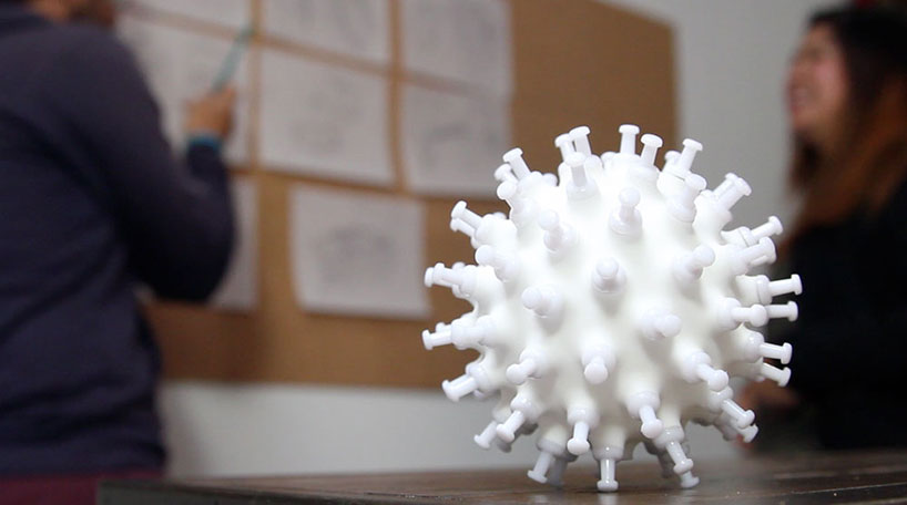 pinball: fun pushpin desktop storage by studioFAR