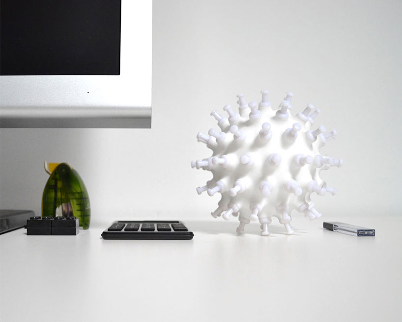 pinball: fun pushpin desktop storage by studioFAR