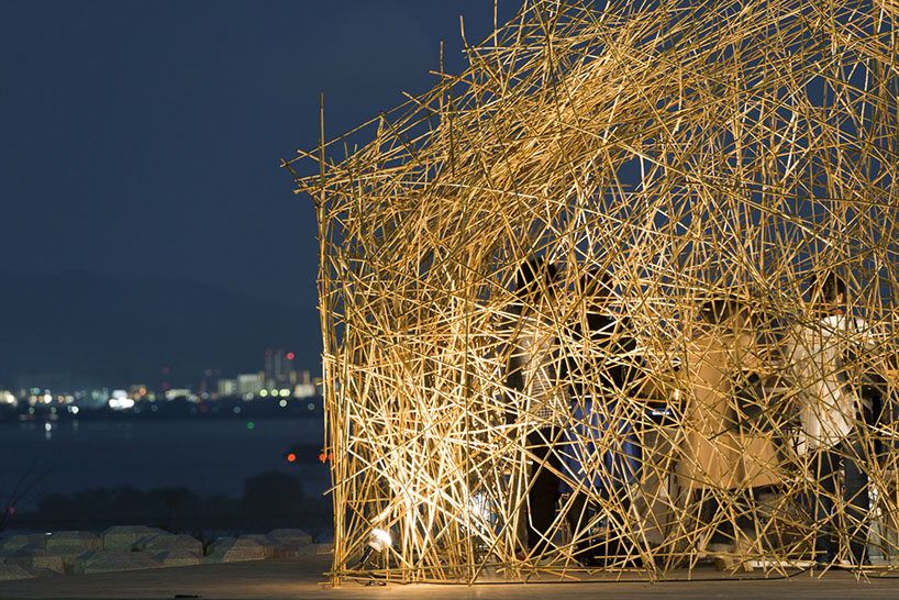 naoya matsumoto uses reed to construct enchanting yoshi bar