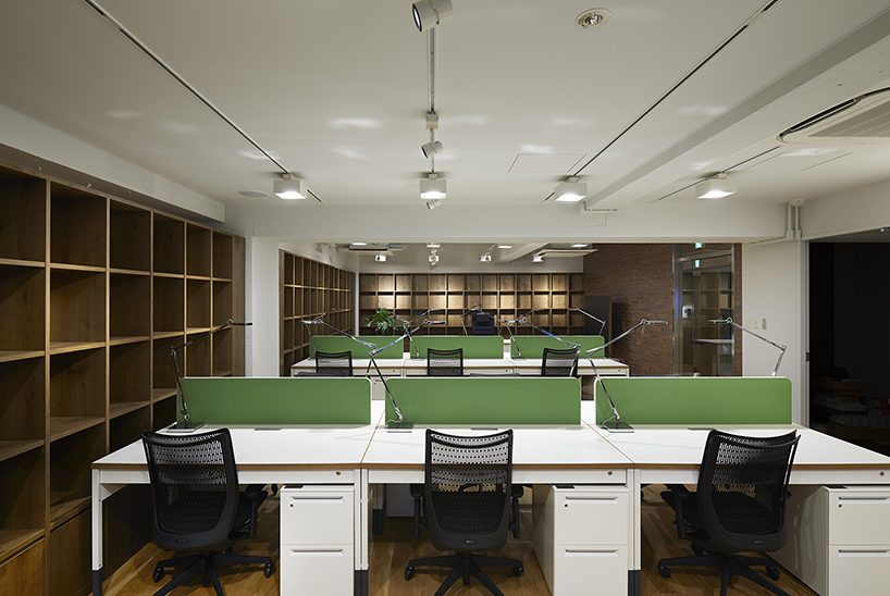 naoya matsumoto composes creative office building for plenus inc.