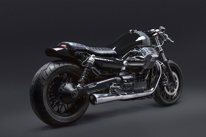 Venier Customs Transforms Moto Guzzi Bike Into 1400cc C2 Cafe Racer