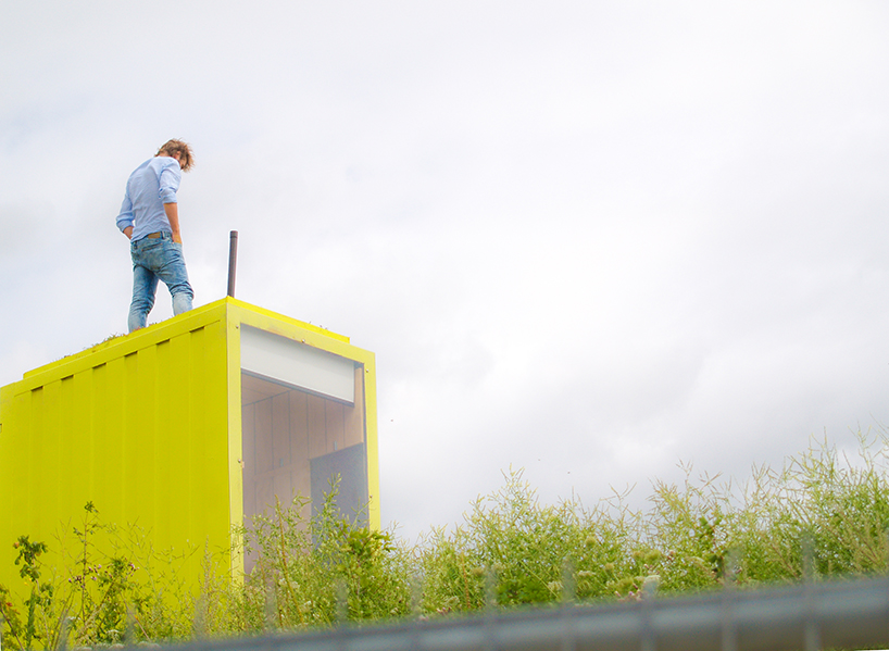 smartkabine flexible container workplace by ruimtewerkers