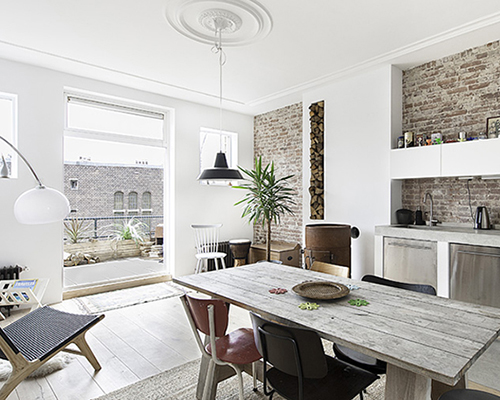 global architects renovates contemporary dutch mansion penthouse