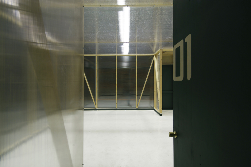 TCL architects: ephemeral boxes house puppet show TV series