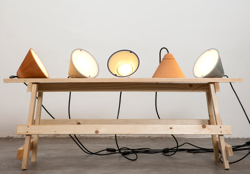 studio itai bar-on + oded webman's bullet collection lamps