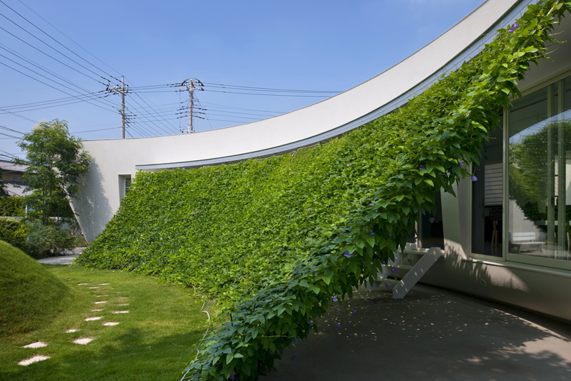 green screen house by hideo kumaki architect office