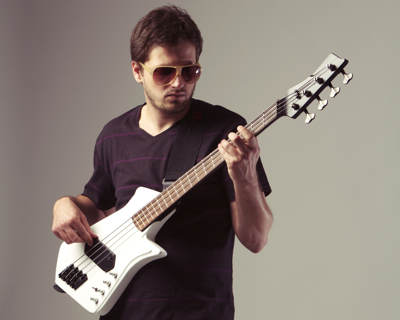 opto-aesthetically designed guitar by bastard basses 