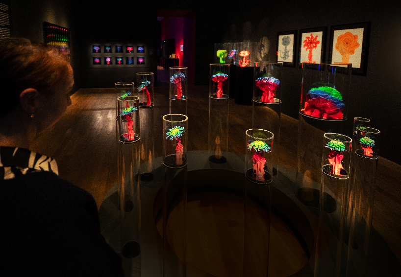 pixel virtual gardens and robotic installations animate miguel chevalier&rsquo;s solo digital art show