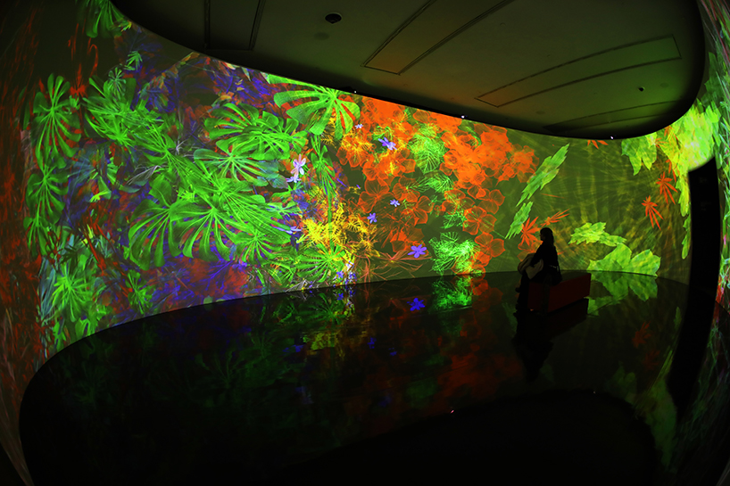 pixel virtual gardens and robotic installations animate miguel chevalier&rsquo;s solo digital art show