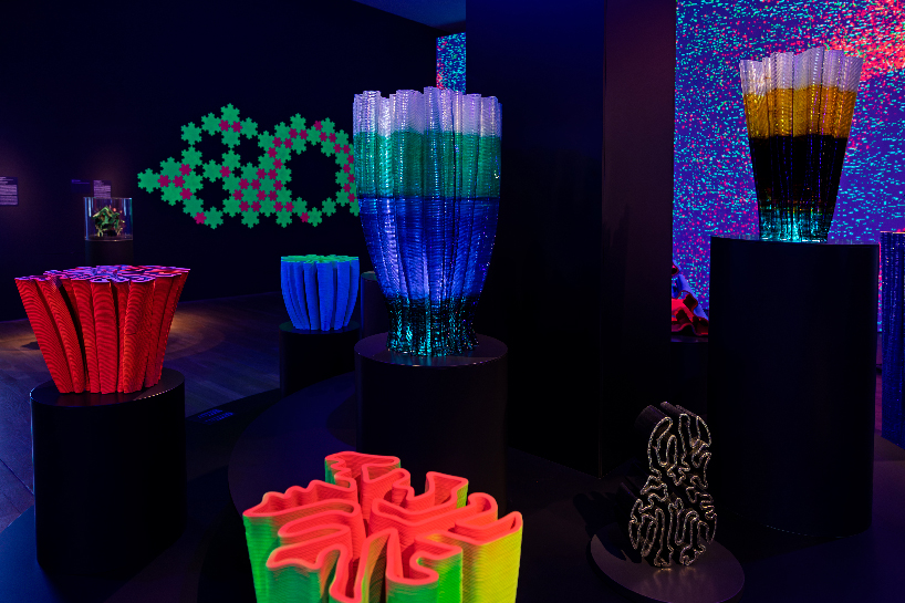 pixel virtual gardens and robotic installations animate miguel chevalier&rsquo;s solo digital art show