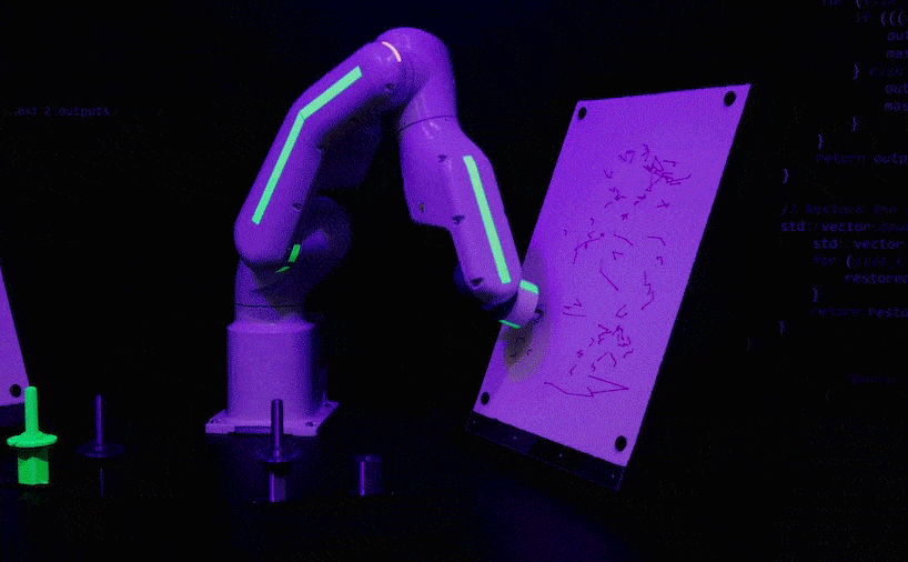 pixel virtual gardens and robotic installations animate miguel chevalier&rsquo;s solo digital art show