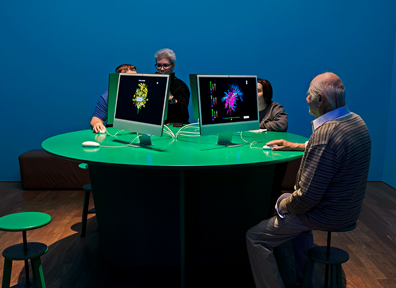 pixel virtual gardens and robotic installations animate miguel chevalier&rsquo;s solo digital art show